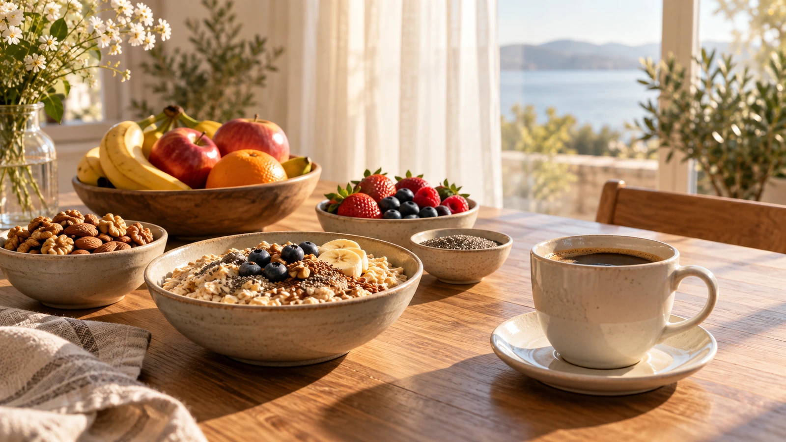 Ambiance naturelle en lien avec Bienfait café