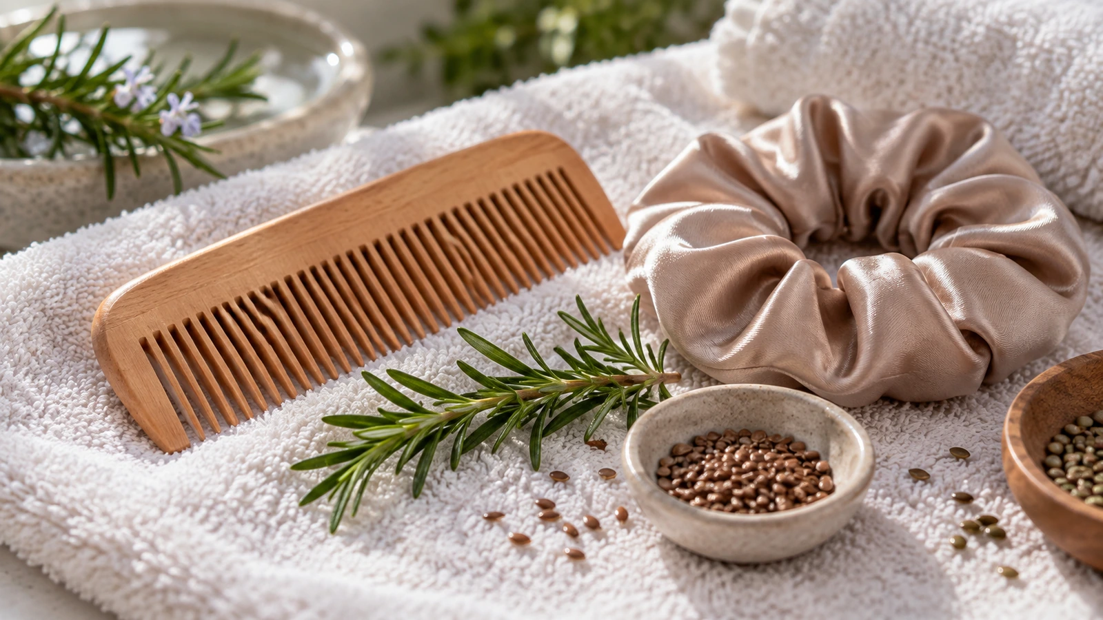 Détail visuel associé à Comment faire ses cheveux pousser plus vite