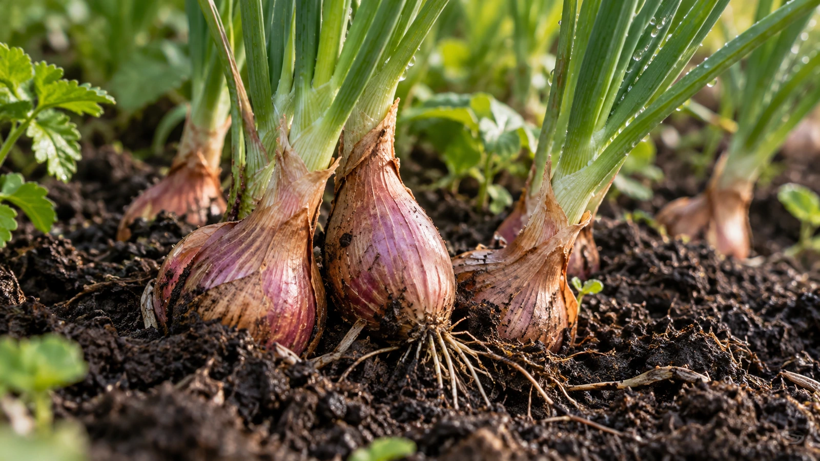 Détail visuel associé à Échalote
