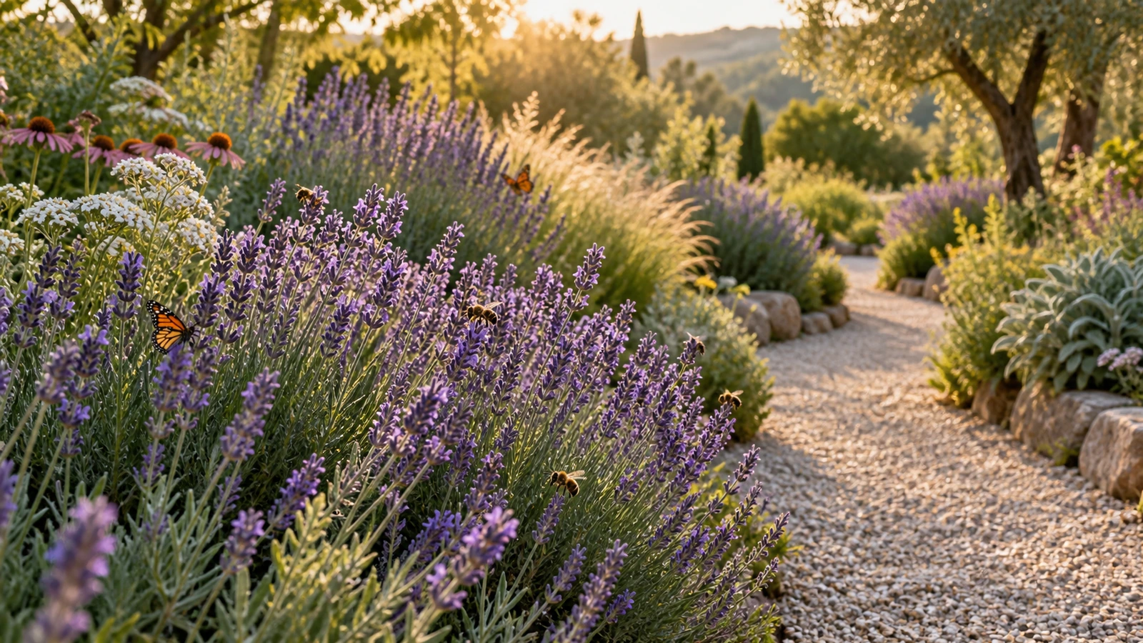 Ambiance naturelle en lien avec Floraison lavande