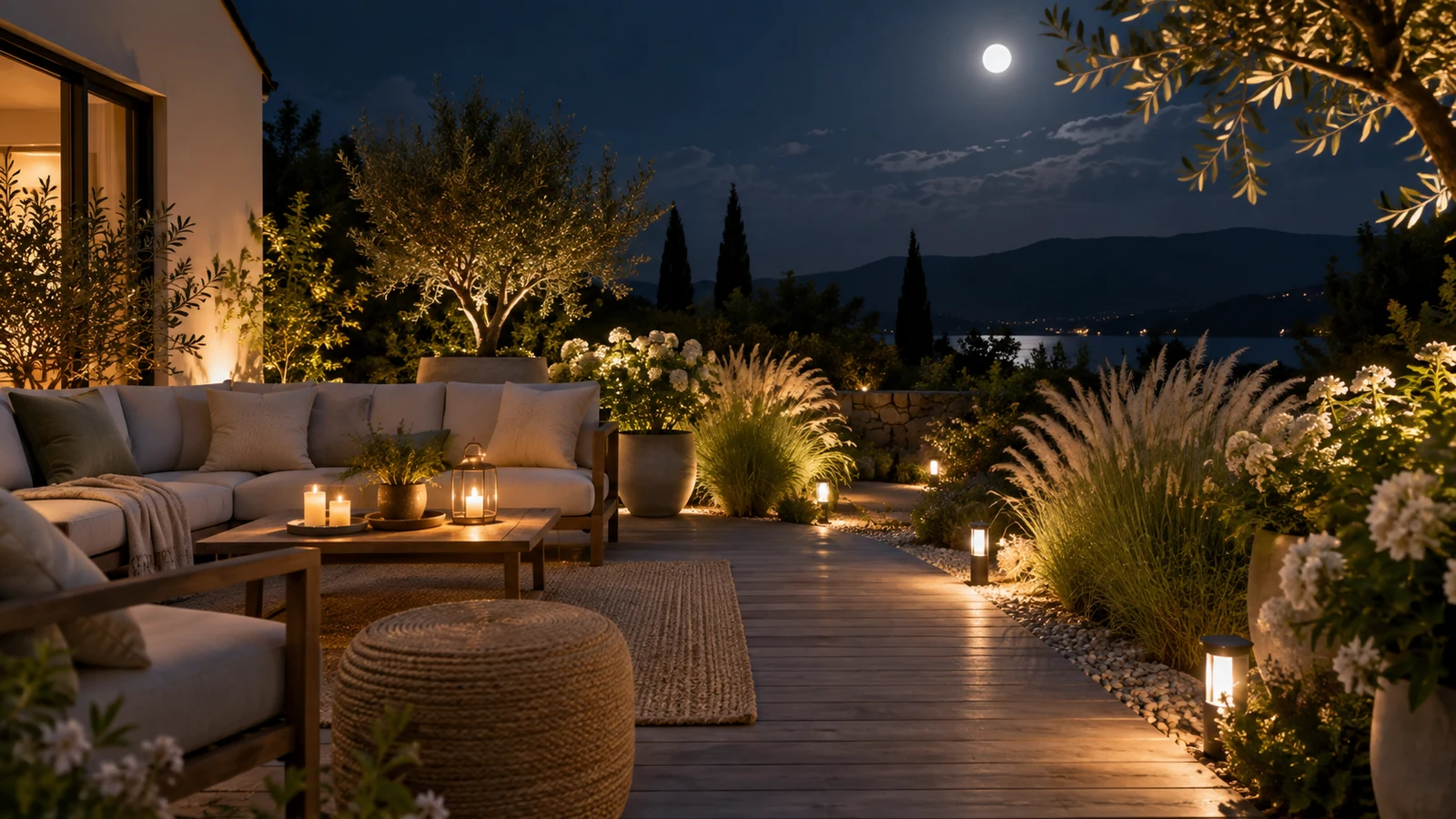 Ambiance naturelle en lien avec Jardin lune