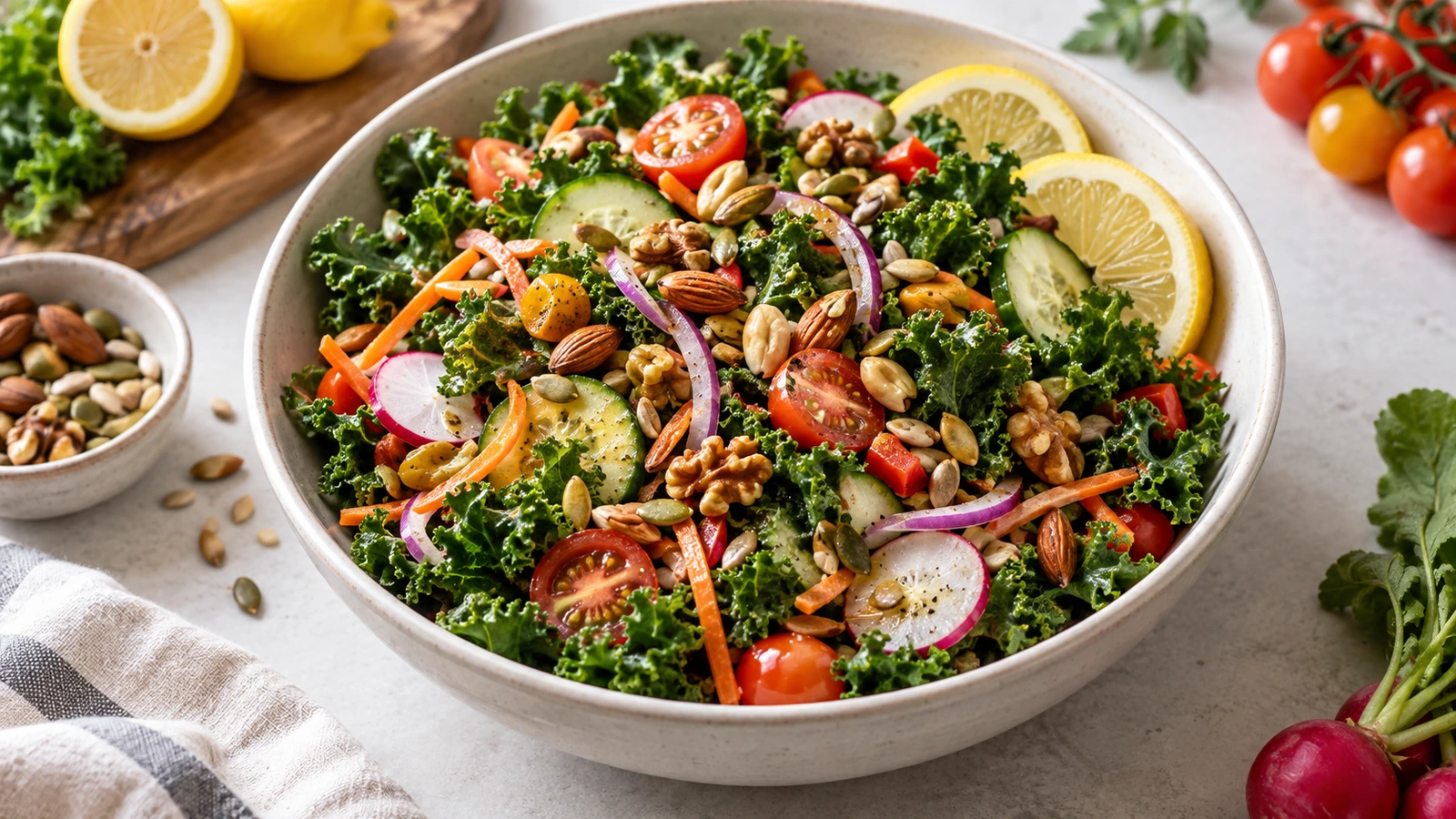 Illustration principale autour de Recette chou kale