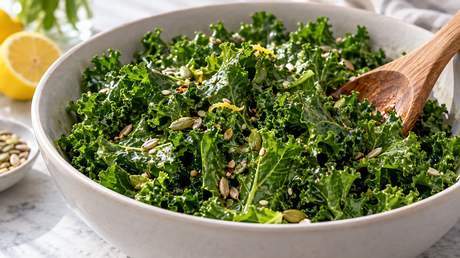 Détail visuel associé à Recette chou kale